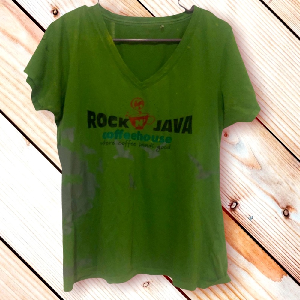 🛍 3 for $15 Unique coffee shop tee